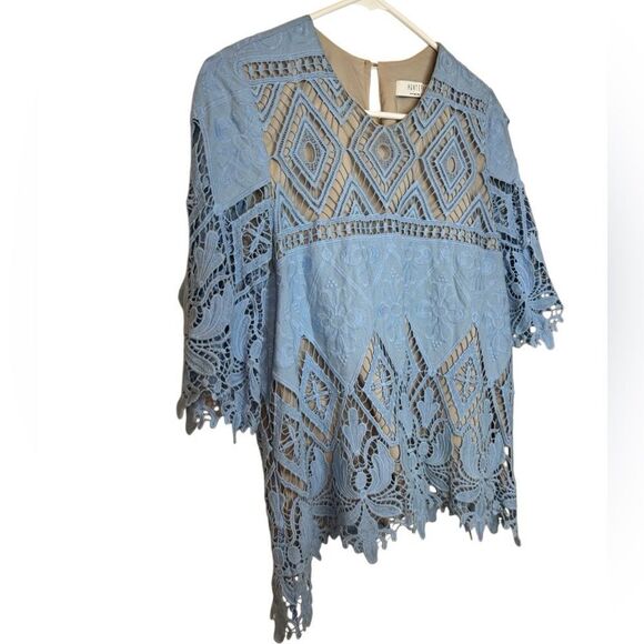 Hunter Bell Blue Fawn Top-FLAWED - Picture 2 of 11